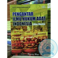 Image of Pengantar ilmu hukum adat Indonesia